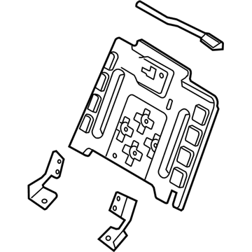 Ford BR3Z-6360508-A Seat Back Panel