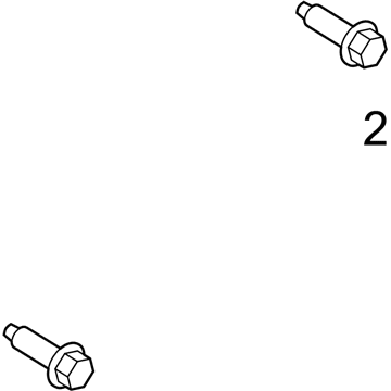 Ford -W503924-S439 Fan Assembly Bolt