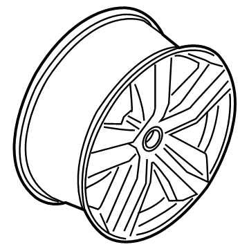 Ford HR3Z-1007-D Wheel, Alloy