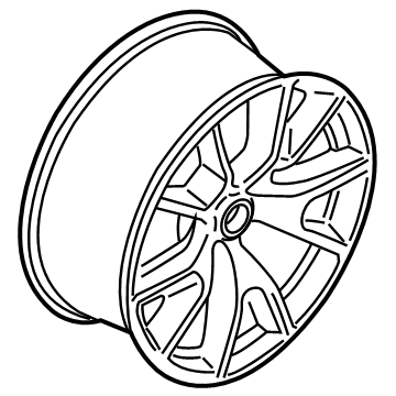 Ford FR3Z-1007-J Wheel, Alloy