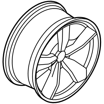 Ford KR3Z-1007-A Wheel, Alloy