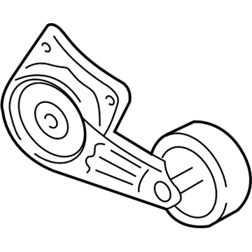 Mercury 1L2Z-6B209-D Belt Tensioner