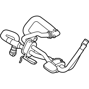 Ford MB3Z-18472-J Coolant Hose