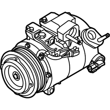 Ford FB5Z-19703-B Compressor Assembly