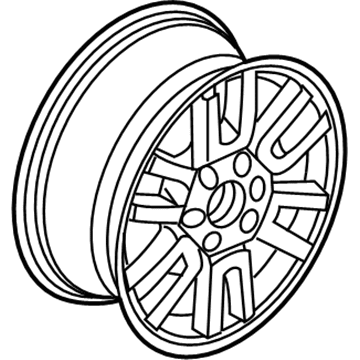 Ford 7L1Z-1007-D Wheel, Alloy