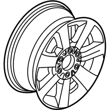 Ford 7L1Z-1007-C Wheel Assembly