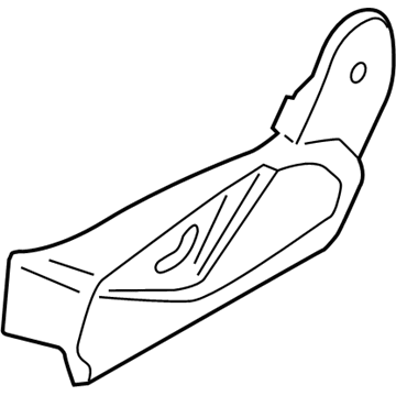 Ford KT1Z-5862186-CB Valance, Front Driver Side Ford KT1Z-5862186-CB Valance, Front Driver Side