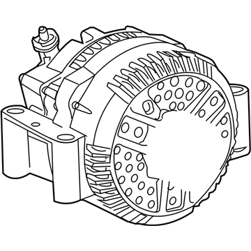 2002 Ford Explorer Sport Alternator - 4U2Z-10V346-ELRM