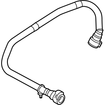 2023 Ford Bronco Brake Booster Vacuum Hose - MB3Z-2420-AA