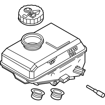 2023 Ford Bronco Brake Master Cylinder Reservoir - MB3Z-2K478-AH