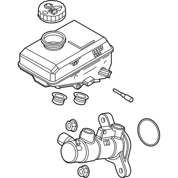 2022 Ford Bronco Brake Master Cylinder - MB3Z-2140-T