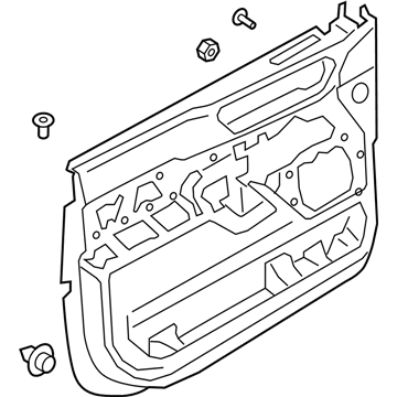 Ford LL7Z-7823942-AJ PANEL - DOOR TRIM - LOWER