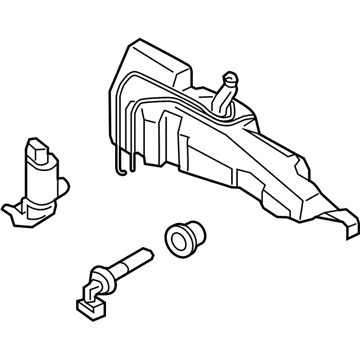 Lincoln LJ7Z-17618-H Washer Reservoir