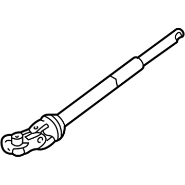 Mercury 3W1Z-3B676-AB Intermed Shaft