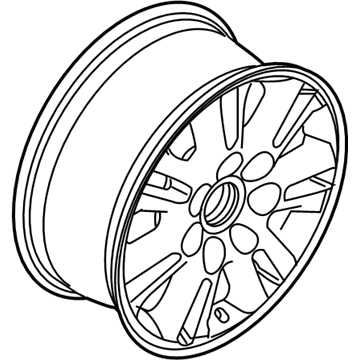 Ford BL3Z-1007-C Wheel, Alloy