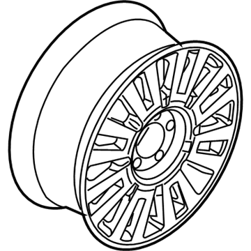 Mercury 7W3Z-1007-A Wheel, Alloy