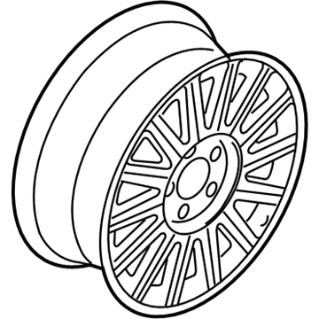 Mercury Grand Marquis Spare Wheel - 8W3Z-1007-A