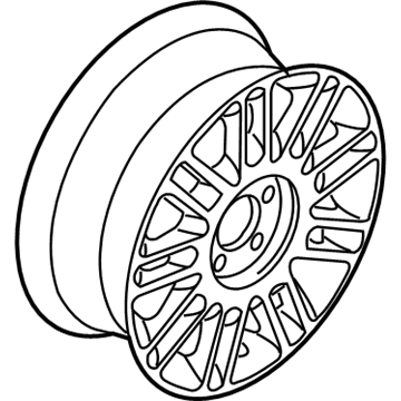 Lincoln Town Car Spare Wheel - 6W1Z-1007-DA