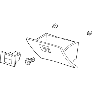 Mercury 6L2Z-7806024-AAC Glove Box Assembly