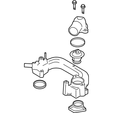 Ford 7R3Z-8C368-G Thermostat Housing