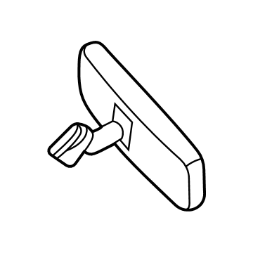Lincoln JU5Z-17700-D Mirror Inside
