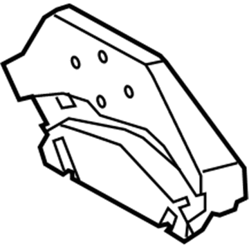 Ford FR3Z-63611A08-B Headrest