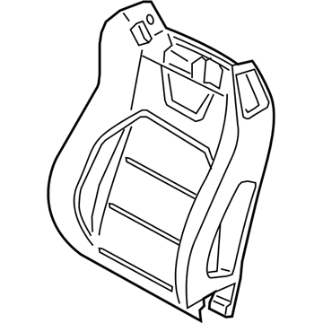 Ford Mustang Seat Cushion - FR3Z-6364810-F