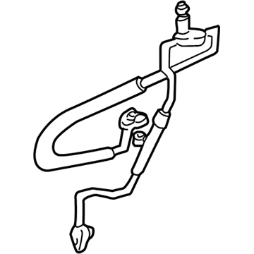 Lincoln 6W4Z-19835-A Refrigerant Hose