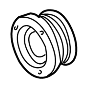 Lincoln YW4Z-19D784-AA Pulley