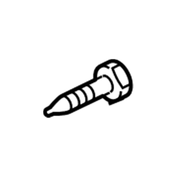 Ford -W505154-S439 Bumper Cover Screw