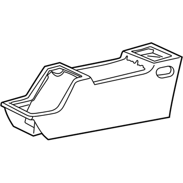 1996 Ford Explorer Center Console Base - XL2Z-98045A36-BAB