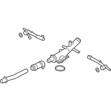 Lincoln Nautilus Radiator Hose - FT4Z-8592-D