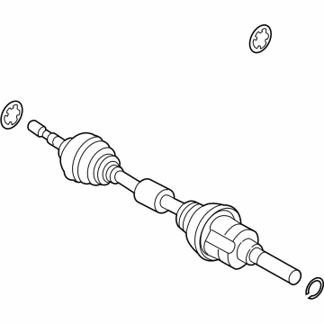 Lincoln K2GZ-3B437-N Axle Assembly