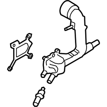 Ford FR3Z-8K556-B Water Outlet