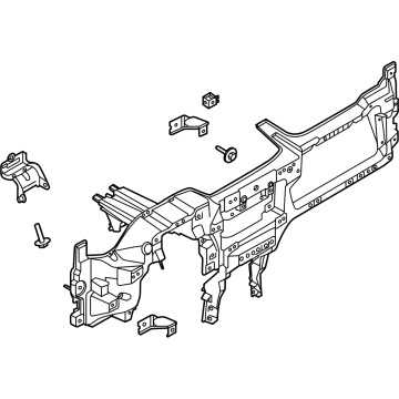 Ford LJ9Z-5804545-A Reinforcement Beam