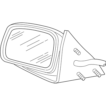 Mercury 6W7Z-17682-AA Mirror Assembly