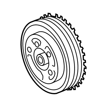 Ford Mustang Harmonic Balancer - P2GZ-6312-A