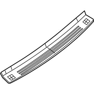 Mercury 5E6Z-17B807-AAA Step Pad