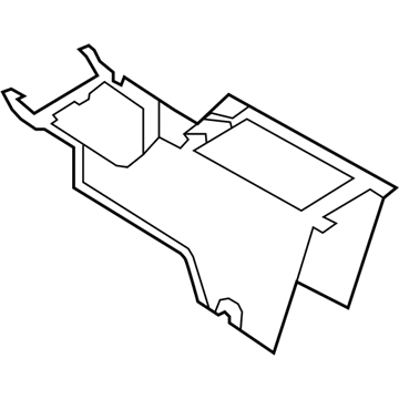 Ford Flex Center Console Base - BA8Z-74045A36-AB