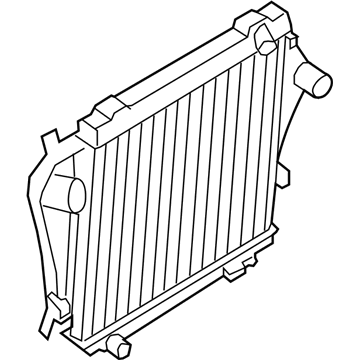 2009 Ford E-350 Super Duty Radiator - 6C2Z-8005-B