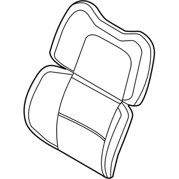 Ford LC5Z-7864416-BC COVER ASY - SEAT BACK