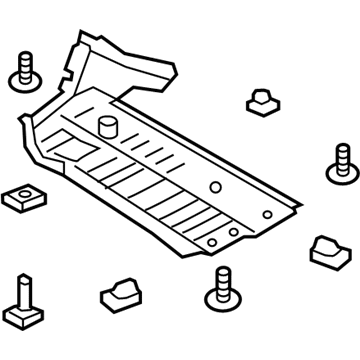 Ford HP5Z-8310-D Deflector - Air