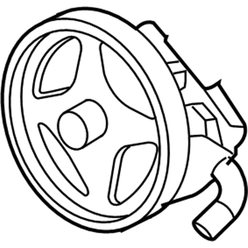 Ford 4R3Z-3A733-BB Pulley