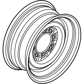 Ford 8C2Z-1015-E Wheel Assembly