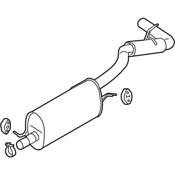 Ford Ranger Muffler - KB3Z-5230-B