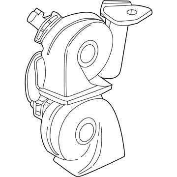 Ford KV6Z-13801-C High Note Horn