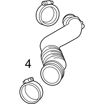 Lincoln 4W1Z-9B659-AA Resonator Assembly