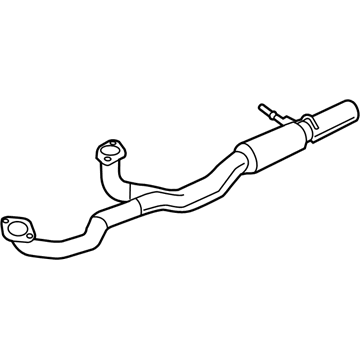 2017 Ford Flex Exhaust Pipe - DA8Z-5G274-B