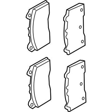 Ford G1FZ-2001-A Brake Pads