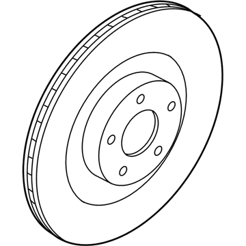 Ford G1FZ-1125-A Rotor